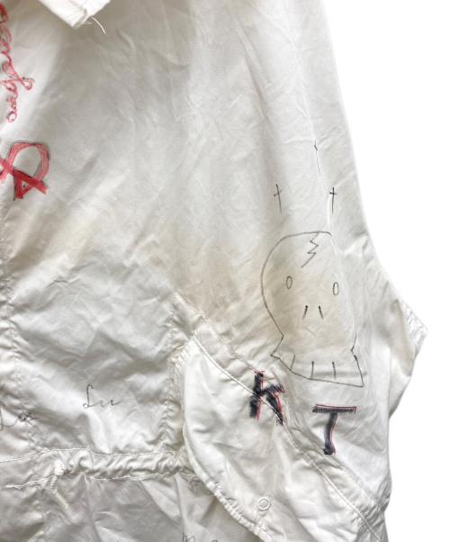 THRIFTY LOOK（スリフティールック）THRIFTY LOOK (スリフティールック) MEMORIAL SNOW PARKA ホワイト サイズ:MEDIUMの古着・服飾アイテム