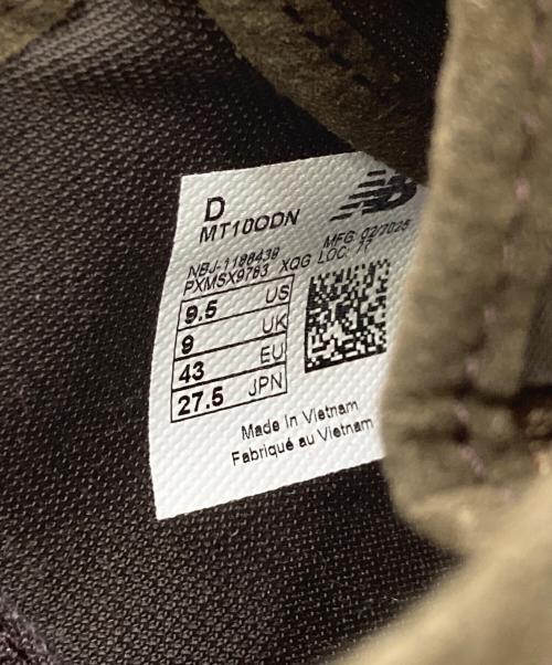 NEW BALANCE（ニューバランス）NEW BALANCE (ニューバランス) District Vision (ディストリクトヴィジョン) ローカットスニーカー　MT10O カーキ サイズ:US9.5の古着・服飾アイテム