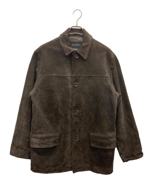 BANANA REPUBLIC（バナナリパブリック）BANANA REPUBLIC (バナナリパブリック) スウェードカーコート ブラウン サイズ:Mの古着・服飾アイテム