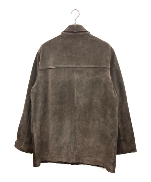 BANANA REPUBLIC（バナナリパブリック）BANANA REPUBLIC (バナナリパブリック) スウェードカーコート ブラウン サイズ:Mの古着・服飾アイテム