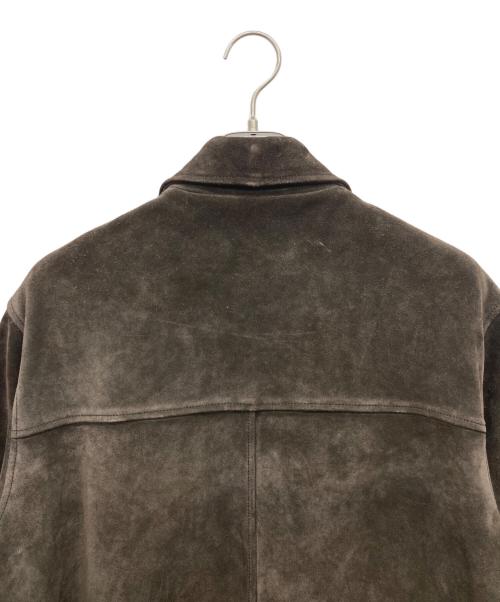 BANANA REPUBLIC（バナナリパブリック）BANANA REPUBLIC (バナナリパブリック) スウェードカーコート ブラウン サイズ:Mの古着・服飾アイテム