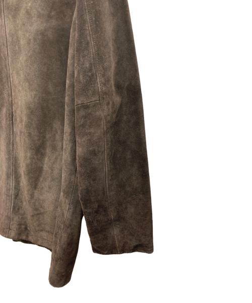 BANANA REPUBLIC（バナナリパブリック）BANANA REPUBLIC (バナナリパブリック) スウェードカーコート ブラウン サイズ:Mの古着・服飾アイテム