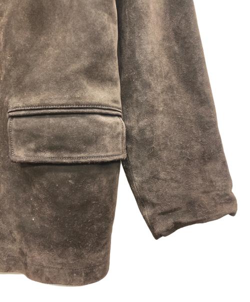 BANANA REPUBLIC（バナナリパブリック）BANANA REPUBLIC (バナナリパブリック) スウェードカーコート ブラウン サイズ:Mの古着・服飾アイテム