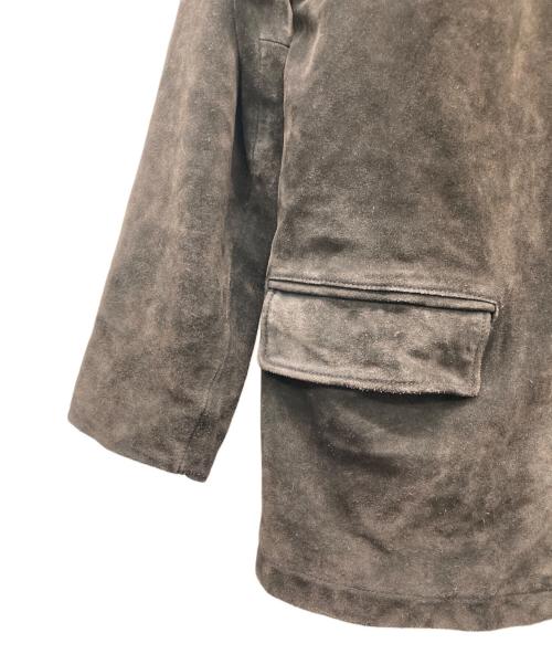 BANANA REPUBLIC（バナナリパブリック）BANANA REPUBLIC (バナナリパブリック) スウェードカーコート ブラウン サイズ:Mの古着・服飾アイテム