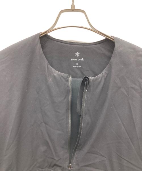 Snow peak（スノーピーク）Snow peak (スノーピーク) Stretch 2L Warm Pullover ブラック サイズ:XLの古着・服飾アイテム