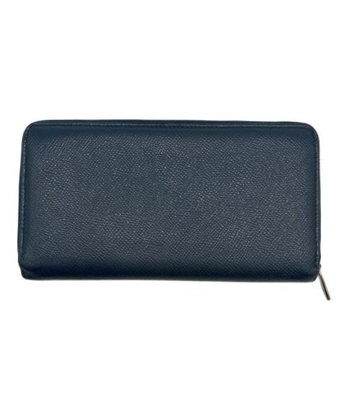 DOLCE & GABBANA（ドルチェ＆ガッバーナ）DOLCE & GABBANA (ドルチェ＆ガッバーナ) 長財布 ネイビーの古着・服飾アイテム