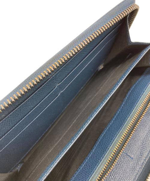 DOLCE & GABBANA（ドルチェ＆ガッバーナ）DOLCE & GABBANA (ドルチェ＆ガッバーナ) 長財布 ネイビーの古着・服飾アイテム