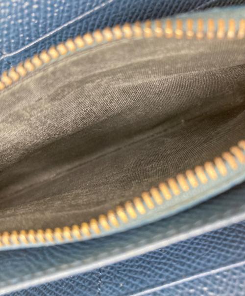 DOLCE & GABBANA（ドルチェ＆ガッバーナ）DOLCE & GABBANA (ドルチェ＆ガッバーナ) 長財布 ネイビーの古着・服飾アイテム