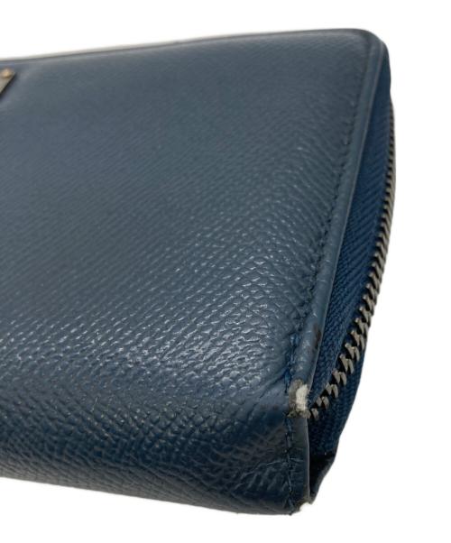 DOLCE & GABBANA（ドルチェ＆ガッバーナ）DOLCE & GABBANA (ドルチェ＆ガッバーナ) 長財布 ネイビーの古着・服飾アイテム