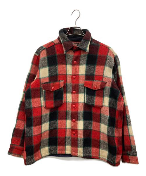 WOOLRICH（ウールリッチ）WOOLRICH (ウールリッチ) 50s ウールジャケット レッド サイズ:不明の古着・服飾アイテム