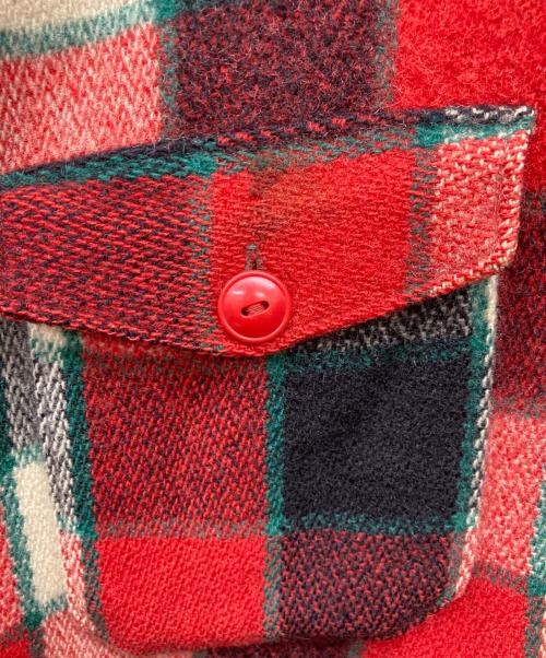 WOOLRICH（ウールリッチ）WOOLRICH (ウールリッチ) 50s ウールジャケット レッド サイズ:不明の古着・服飾アイテム