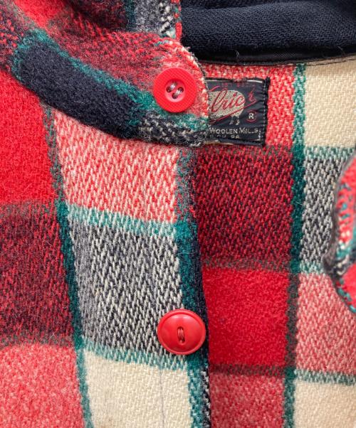 WOOLRICH（ウールリッチ）WOOLRICH (ウールリッチ) 50s ウールジャケット レッド サイズ:不明の古着・服飾アイテム
