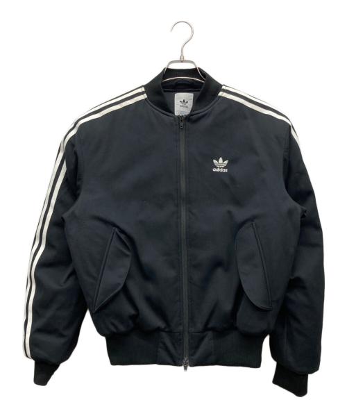 adidas（アディダス）adidas (アディダス) PADDED MA1 JACKET ブラック サイズ:Mの古着・服飾アイテム