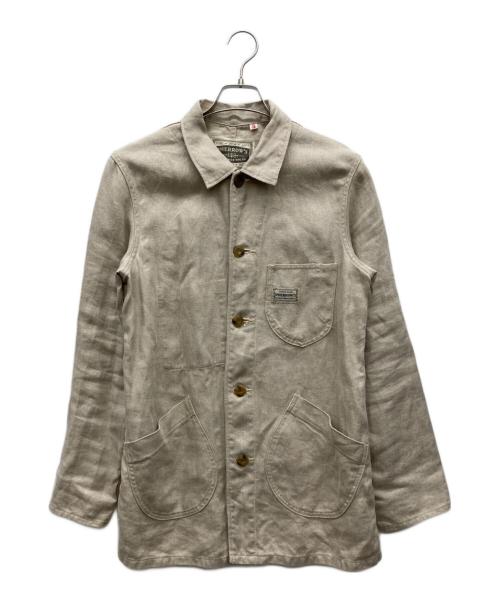 Pherrow's（フェローズ）PHERROW'S (フェローズ) リネンジャケット ベージュ サイズ:38の古着・服飾アイテム