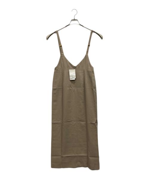 Noble（ノーブル）Noble (ノーブル) ラブオックスロングサロペットスカート オリーブ サイズ:38 未使用品の古着・服飾アイテム