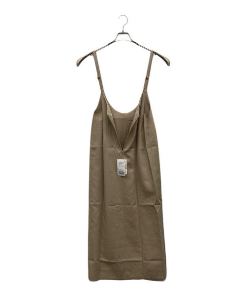 Noble（ノーブル）Noble (ノーブル) ラブオックスロングサロペットスカート オリーブ サイズ:38 未使用品の古着・服飾アイテム