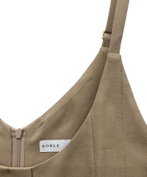 Noble（ノーブル）Noble (ノーブル) ラブオックスロングサロペットスカート オリーブ サイズ:38 未使用品の古着・服飾アイテム