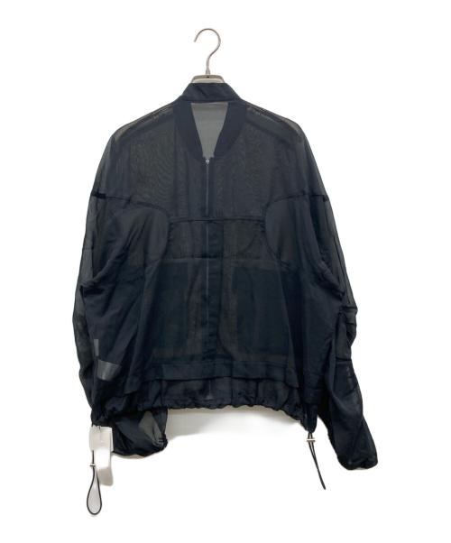ELENDEEK（エレンディーク）ELENDEEK (エレンディーク) オーバーサイズシアーブルゾン ブラック サイズ:Ｆ 未使用品の古着・服飾アイテム