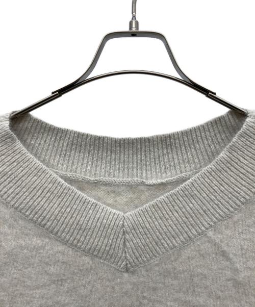 NOLLEY'S（ノーリーズ）NOLLEY'S (ノーリーズ) へアリー2WAYプルオーバーニット ベージュ サイズ:38 未使用品の古着・服飾アイテム