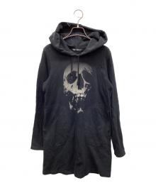 Hysteric Glamour（ヒステリックグラマー）の古着「スカルベリーロングパーカー」｜ブラック