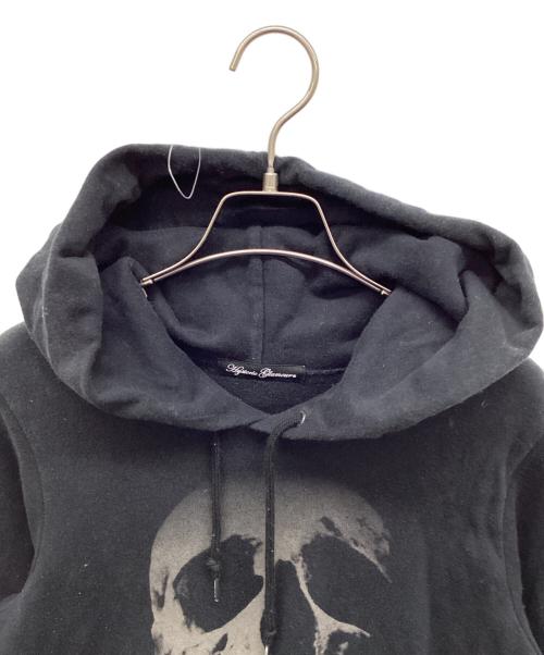 Hysteric Glamour（ヒステリックグラマー）Hysteric Glamour (ヒステリックグラマー) スカルベリーロングパーカー ブラック サイズ:FREEの古着・服飾アイテム