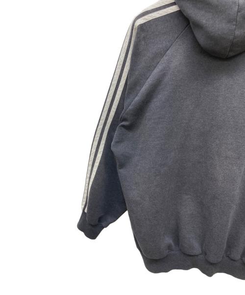 adidas（アディダス）adidas (アディダス) 80s トレフォイルロゴパーカー グレー サイズ:Lの古着・服飾アイテム