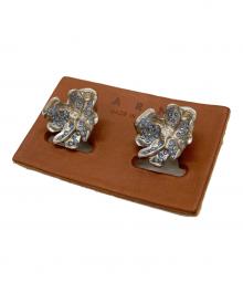 MARNI（マルニ）の古着「フラワークリスタルピアス」