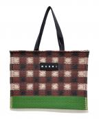 MARNIマルニ）の古着「タタミトートバッグ」｜ブラウン