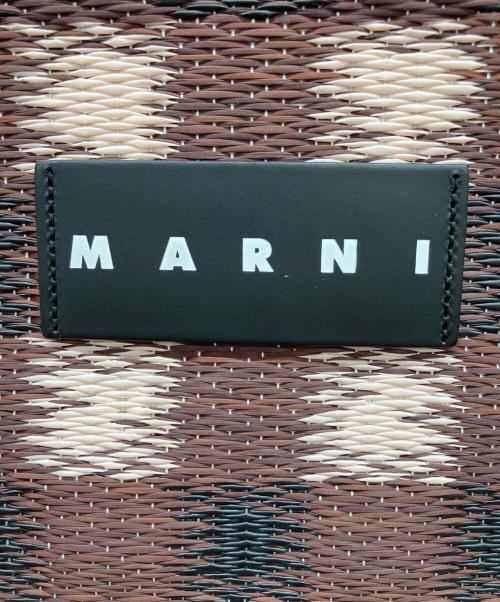 MARNI（マルニ）MARNI (マルニ) タタミトートバッグ ブラウンの古着・服飾アイテム