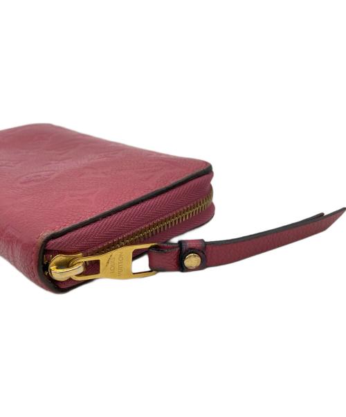 LOUIS VUITTON（ルイ ヴィトン）LOUIS VUITTON (ルイ ヴィトン) モノグラム アンプラント ジッピー ウォレット ピンクの古着・服飾アイテム