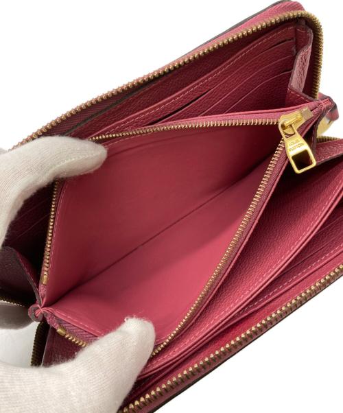 LOUIS VUITTON（ルイ ヴィトン）LOUIS VUITTON (ルイ ヴィトン) モノグラム アンプラント ジッピー ウォレット ピンクの古着・服飾アイテム