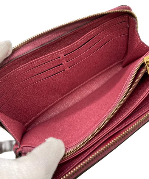 LOUIS VUITTON（ルイ ヴィトン）LOUIS VUITTON (ルイ ヴィトン) モノグラム アンプラント ジッピー ウォレット ピンクの古着・服飾アイテム