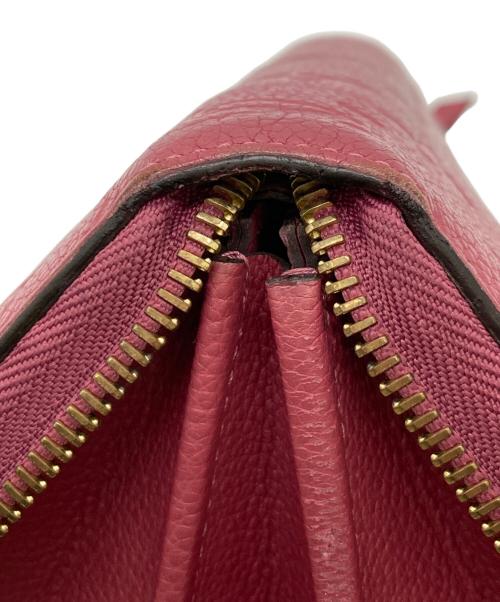 LOUIS VUITTON（ルイ ヴィトン）LOUIS VUITTON (ルイ ヴィトン) モノグラム アンプラント ジッピー ウォレット ピンクの古着・服飾アイテム