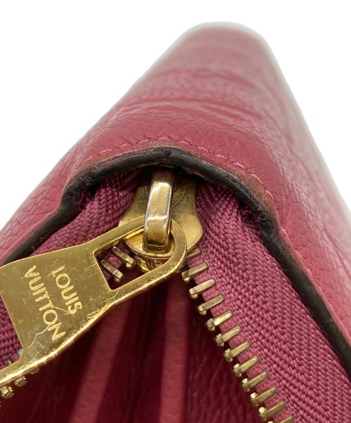 LOUIS VUITTON（ルイ ヴィトン）LOUIS VUITTON (ルイ ヴィトン) モノグラム アンプラント ジッピー ウォレット ピンクの古着・服飾アイテム