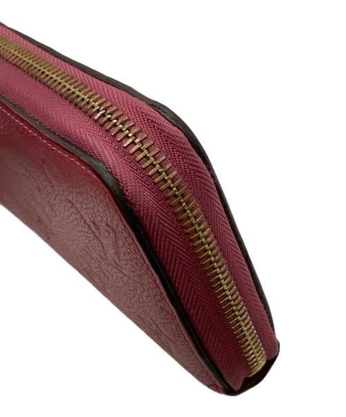 LOUIS VUITTON（ルイ ヴィトン）LOUIS VUITTON (ルイ ヴィトン) モノグラム アンプラント ジッピー ウォレット ピンクの古着・服飾アイテム