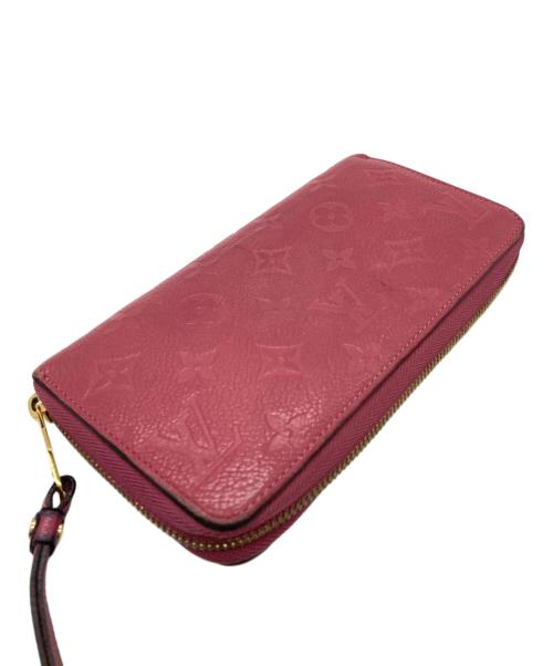 LOUIS VUITTON（ルイ ヴィトン）LOUIS VUITTON (ルイ ヴィトン) モノグラム アンプラント ジッピー ウォレット ピンクの古着・服飾アイテム
