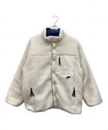 TAION×Manastash（タイオン×マナスタッシュ）の古着「Fleece Down Jacket」｜ホワイト