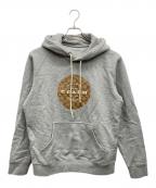 COACHコーチ）の古着「ロゴプリント パーカー」｜グレー