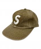 SUPREMEシュプリーム）の古着「Pigment S Logo 6-Panel」｜ブラウン