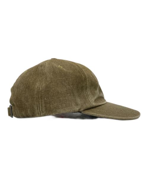 SUPREME（シュプリーム）Supreme (シュプリーム) Pigment S Logo 6-Panel ブラウンの古着・服飾アイテム