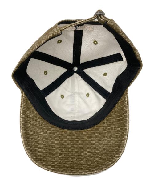 SUPREME（シュプリーム）Supreme (シュプリーム) Pigment S Logo 6-Panel ブラウンの古着・服飾アイテム