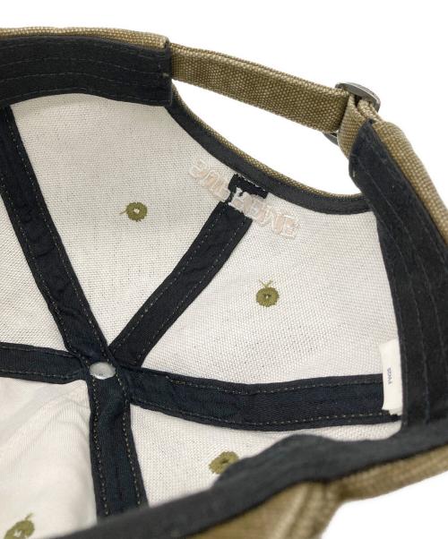 SUPREME（シュプリーム）Supreme (シュプリーム) Pigment S Logo 6-Panel ブラウンの古着・服飾アイテム