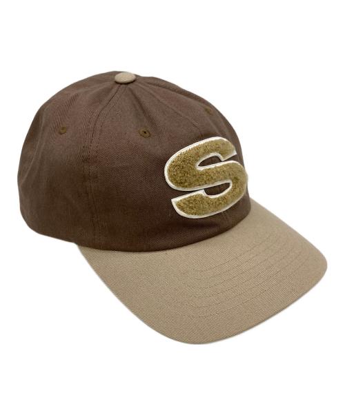 stussy（ステューシー）stussy (ステューシー) キャップ カーキ サイズ:57cmの古着・服飾アイテム