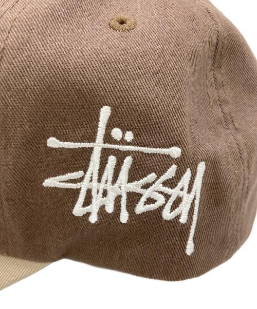 stussy（ステューシー）stussy (ステューシー) キャップ カーキ サイズ:57cmの古着・服飾アイテム