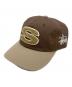 stussy（ステューシー）の古着「キャップ」｜カーキ