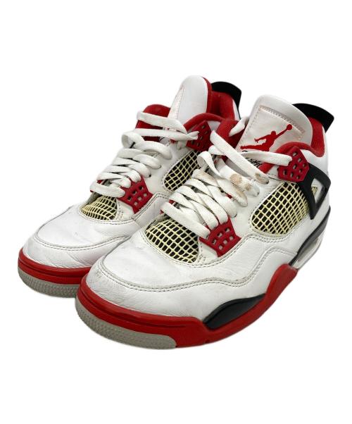 NIKE（ナイキ）NIKE (ナイキ) AIR JORDAN4 4 RETRO OG ホワイト サイズ:UK6.5の古着・服飾アイテム