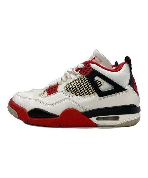 NIKE（ナイキ）NIKE (ナイキ) AIR JORDAN4 4 RETRO OG ホワイト サイズ:UK6.5の古着・服飾アイテム