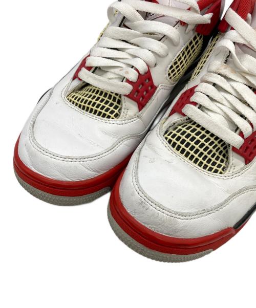 NIKE（ナイキ）NIKE (ナイキ) AIR JORDAN4 4 RETRO OG ホワイト サイズ:UK6.5の古着・服飾アイテム