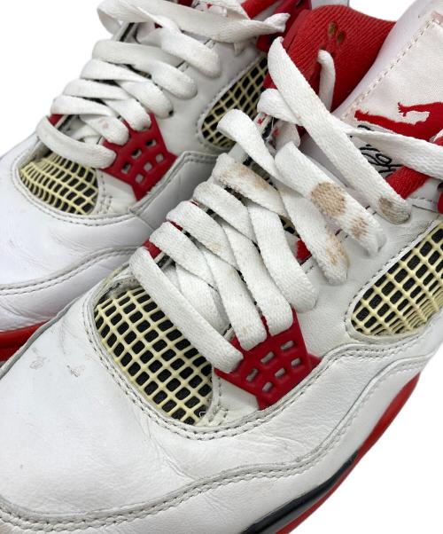 NIKE（ナイキ）NIKE (ナイキ) AIR JORDAN4 4 RETRO OG ホワイト サイズ:UK6.5の古着・服飾アイテム