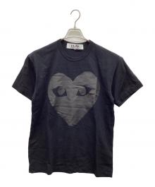 PLAY COMME des GARCONS（プレイコムデギャルソン）の古着「半袖Tシャツ」｜ブラック
